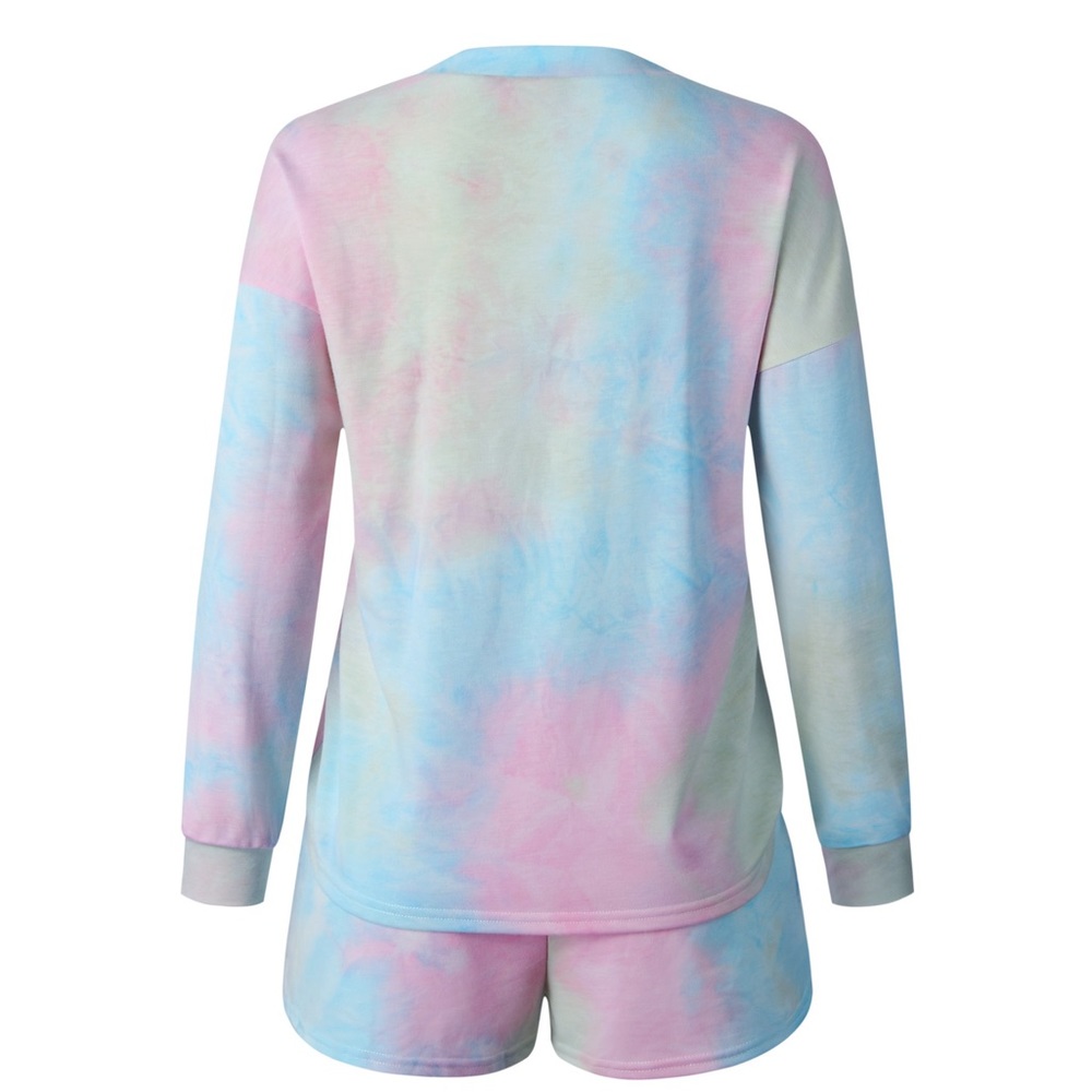Restocked♦️🆕 Rainbow Colorful Tie Dye Lounge Set - Picture 7 of 7